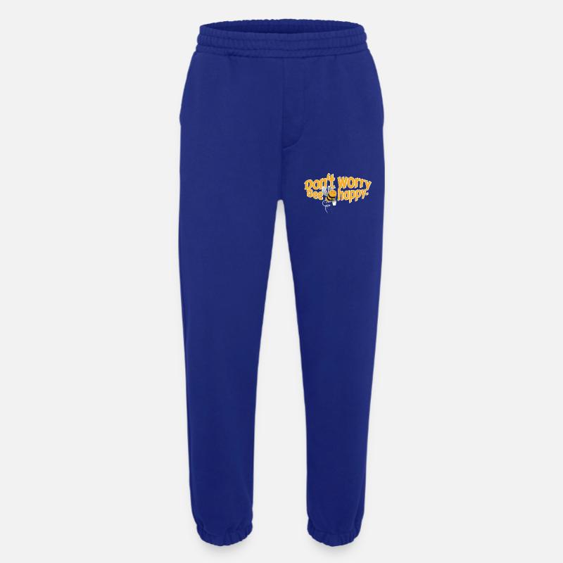 Don't worry Bee happy - Heavyweight Jogginghose - made by SPREAD  - Iconic Blue