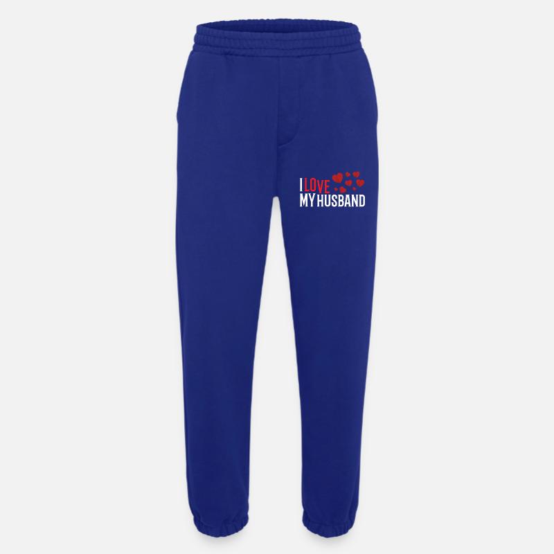 Ich liebe meinen Ehemann - Heavyweight Jogginghose - made by SPREAD  - Iconic Blue