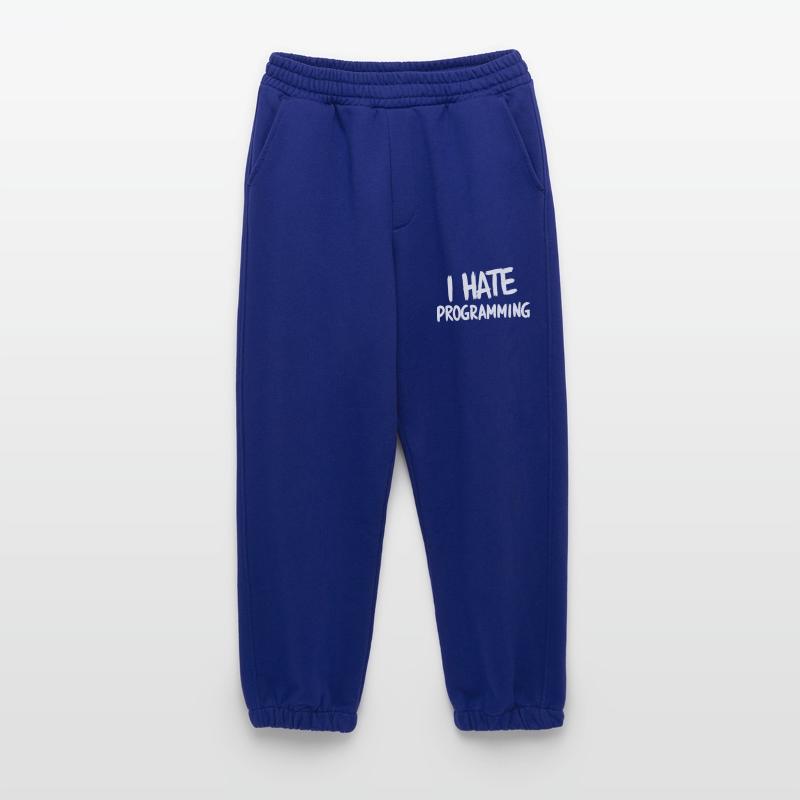 I Hate Programming Fun PC CPU Programmer Heavyweight Jogging Pants - made by SPREAD 