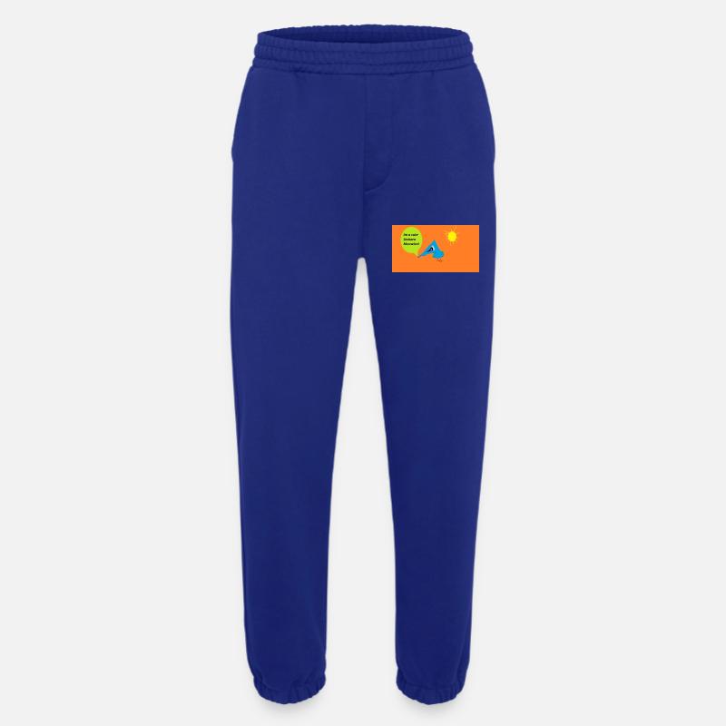 Vogel mit Einhorn-Sprechblase - Heavyweight Jogginghose - made by SPREAD  - Iconic Blue