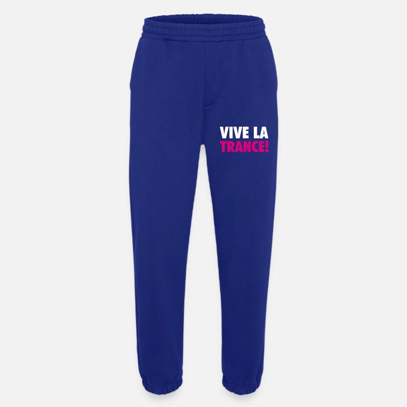 Vive La Trance! (pink) - Heavyweight Jogginghose - made by SPREAD  - Iconic Blue