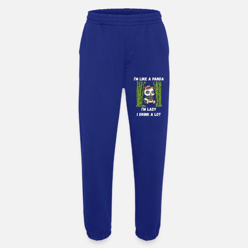 Lazy-Panda-Modus - Heavyweight Jogginghose - made by SPREAD  - Iconic Blue