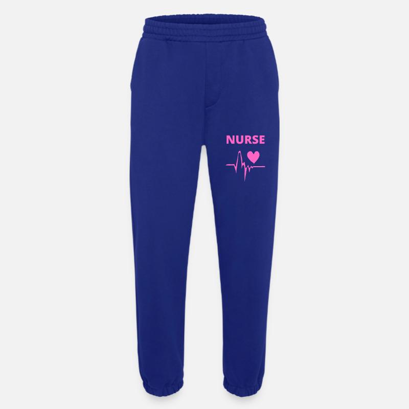 KRANKENSCHWESTER - Heavyweight Jogginghose - made by SPREAD  - Iconic Blue