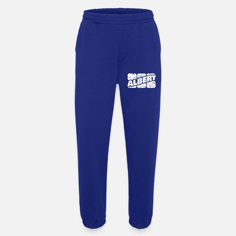 Albert als Albert - Heavyweight Jogginghose - made by SPREAD  - Iconic Blue