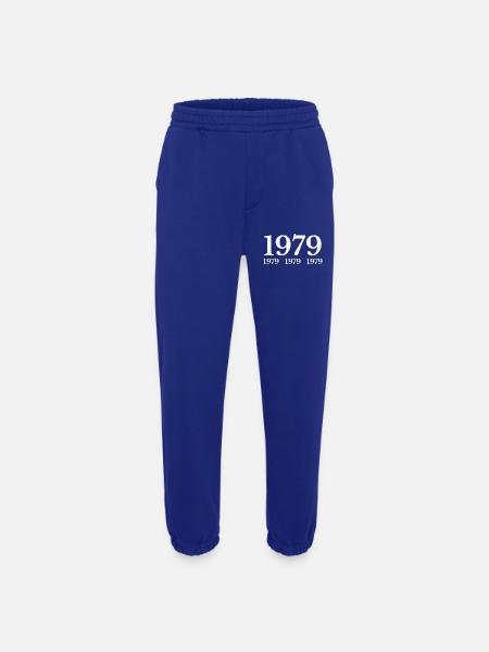 1979 - Pantalon de jogging bio épais fabriqué en UE - Iconic Blue