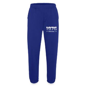 1976 Original Retrodesign | Geburtstag - Heavyweight Jogginghose - made by SPREAD  - Iconic Blue - Vorne