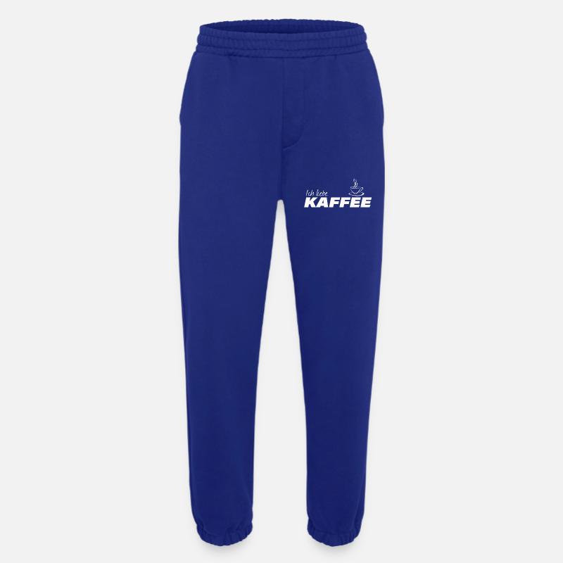 ICH LIEBE KAFFEE - Heavyweight Jogginghose - made by SPREAD  - Iconic Blue