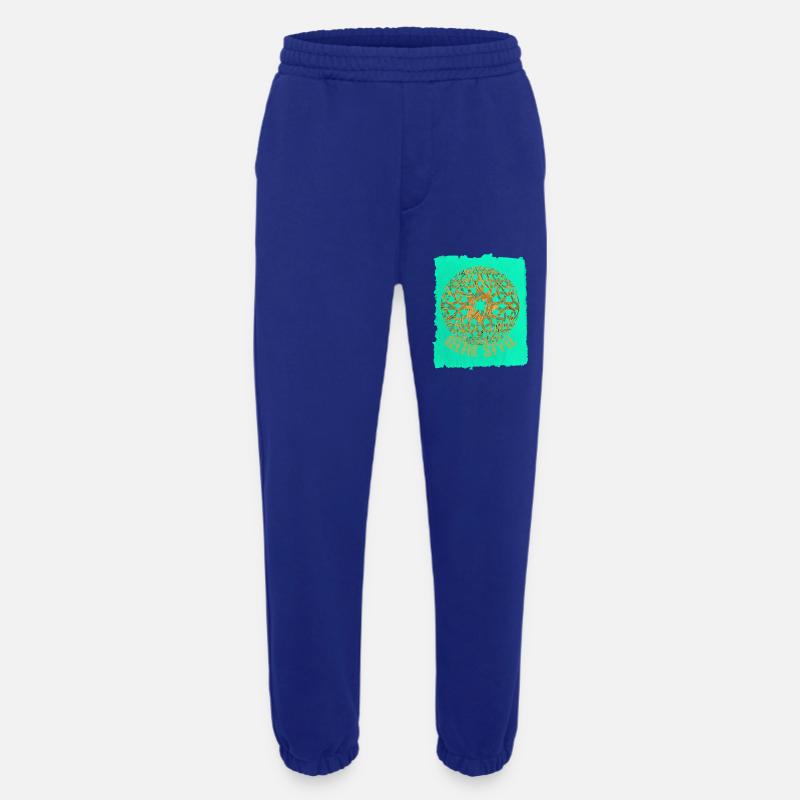 Celtic knot 18 E 95 - Heavyweight Jogging Pants - made by SPREAD  - Iconic Blue