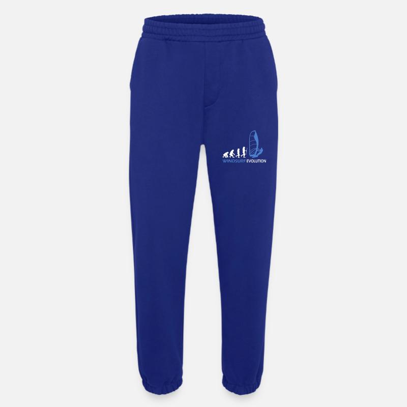 Windsurfen Evolution Geschenkideen - Heavyweight Jogginghose - made by SPREAD  - Iconic Blue