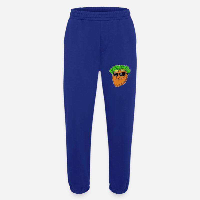 Cooles Schnitzel mit Sonnenbrille - Heavyweight Jogginghose - made by SPREAD - Iconic Blue