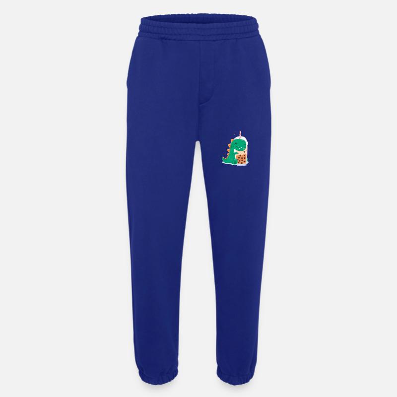 Bubble Tea Dino - Heavyweight Jogginghose - made by SPREAD  - Iconic Blue