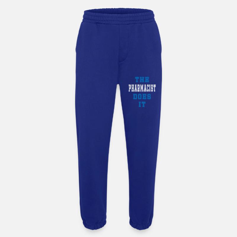 The Apotheker does it - Heavyweight Jogginghose - made by SPREAD - Iconic Blue