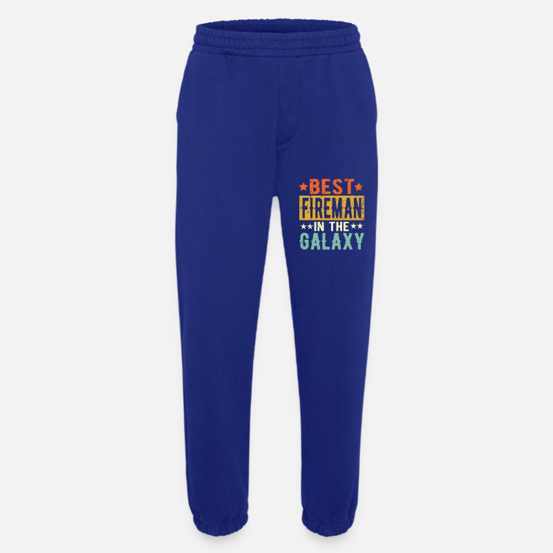 Best Firefighter Ever Firefighter Gift - Heavyweight Jogging Pants - made by SPREAD  - Iconic Blue