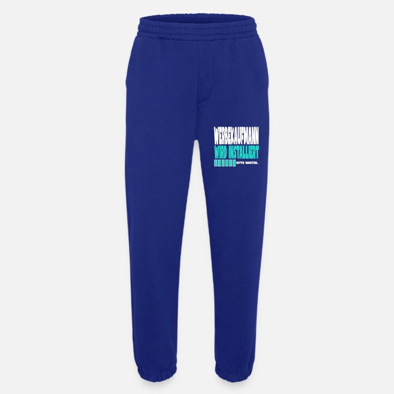 Werbekaufmann wird installiert - Heavyweight Jogginghose - made by SPREAD - Iconic Blue