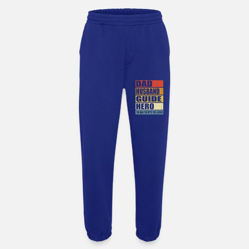 Vater Ehemann Tourguide Held - Heavyweight Jogginghose - made by SPREAD  - Iconic Blue