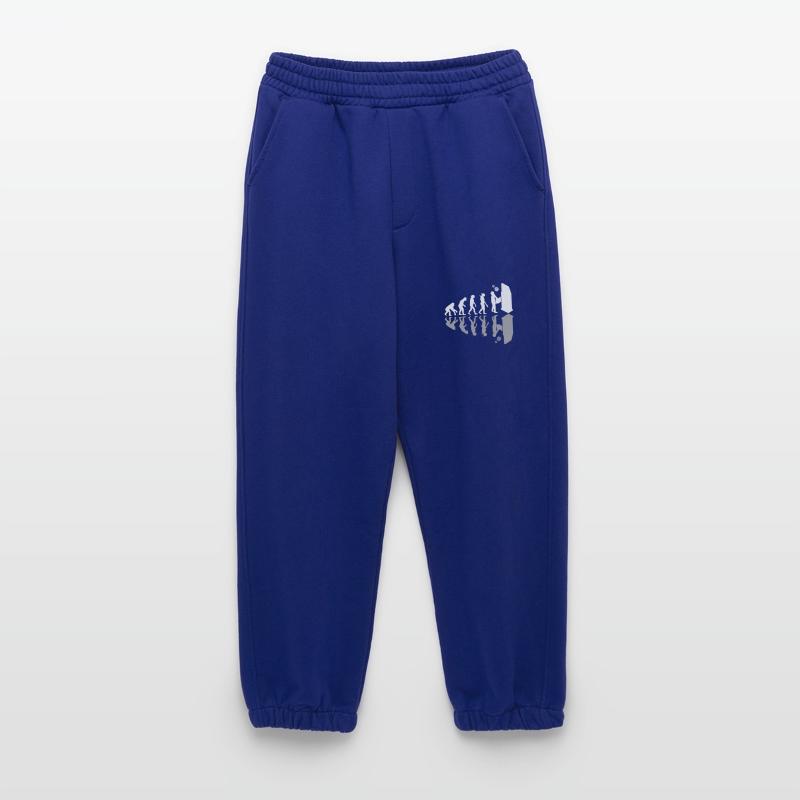 CNC Machine Operator Human Evolution Machinist Heavyweight Jogging Pants - made by SPREAD 