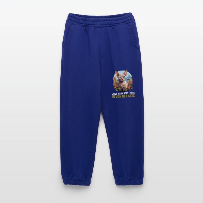 Devon Rex Kitten Devon Rex Cat Heavyweight Jogging Pants - made by SPREAD 