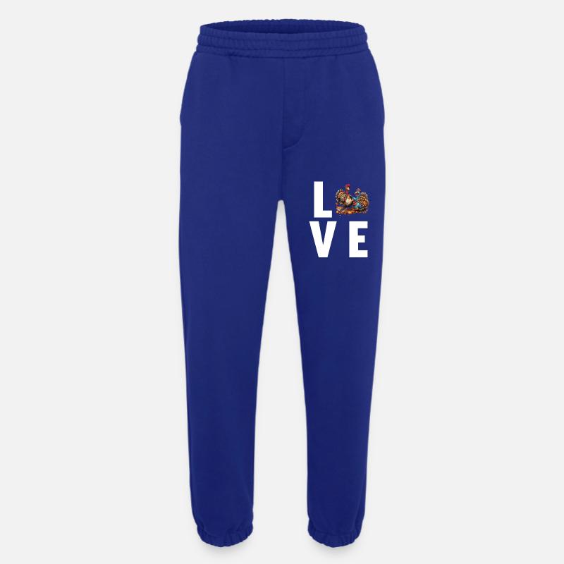 Turkey Truthähne Truthahn - Heavyweight Jogginghose - made by SPREAD - Iconic Blue