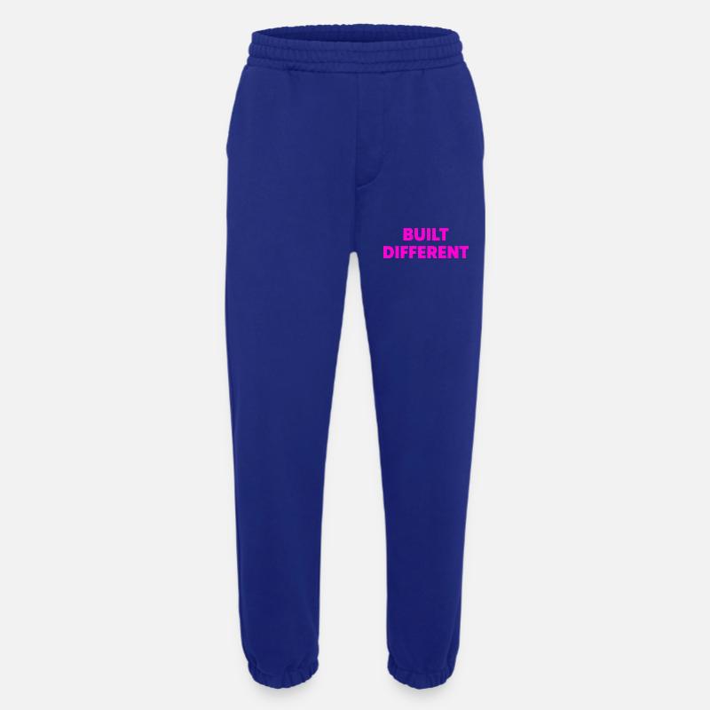 Anders Gebaut Typografie - Heavyweight Jogginghose - made by SPREAD  - Iconic Blue