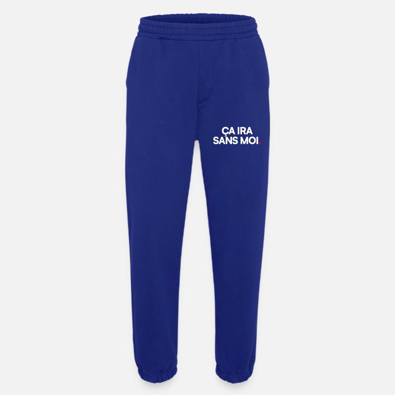 Ça ira sans moi - Pantalon de jogging bio épais fabriqué en UE - Iconic Blue