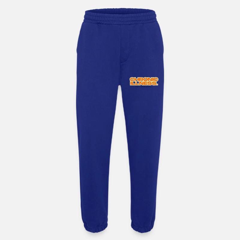chronic illness - Heavyweight Jogging Pants - made by SPREAD  - Iconic Blue