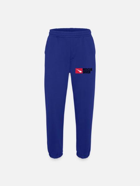 Rescue Diver - Pantalon de jogging bio épais fabriqué en UE - Iconic Blue