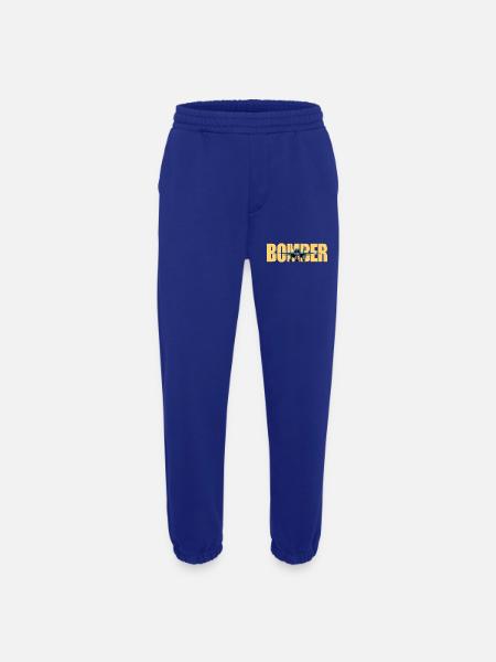 Bomber Su-34 - Heavyweight Jogging Pants - made by SPREAD  - Iconic Blue