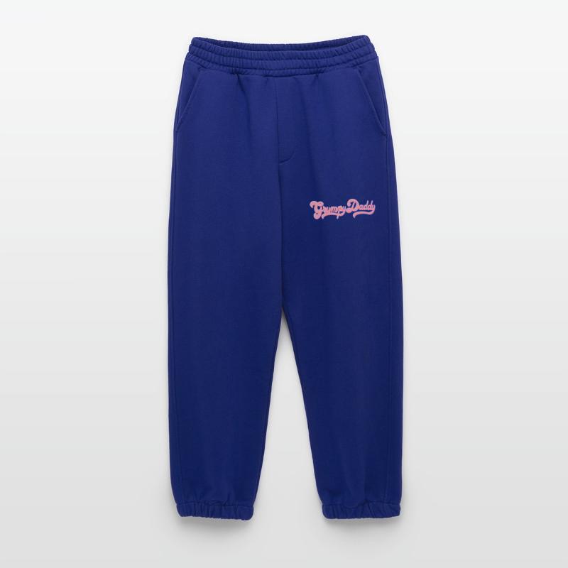 Grumpy Daddy Retro Script - Color "Bubble Gum" Heavyweight Jogging Pants - made by SPREAD 