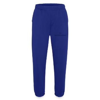 What3Words Amex (crowd.shaped.undulation) - Heavyweight Jogginghose - made by SPREAD  - Iconic Blue - Vorne