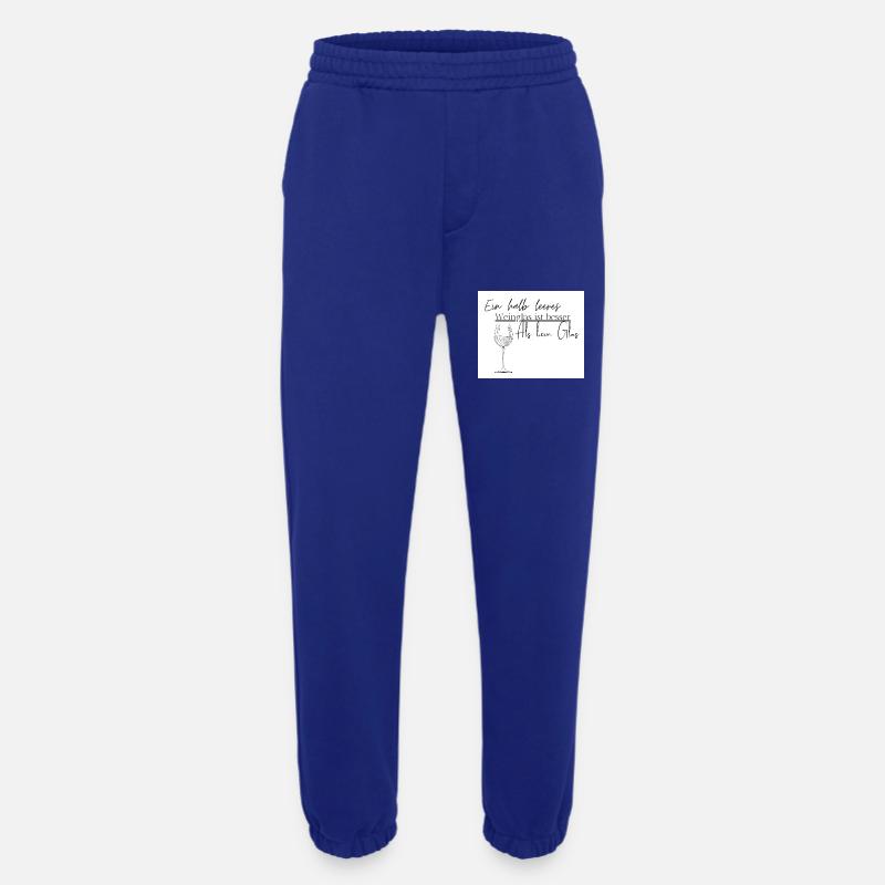 Weinglas - Heavyweight Jogginghose - made by SPREAD - Iconic Blue