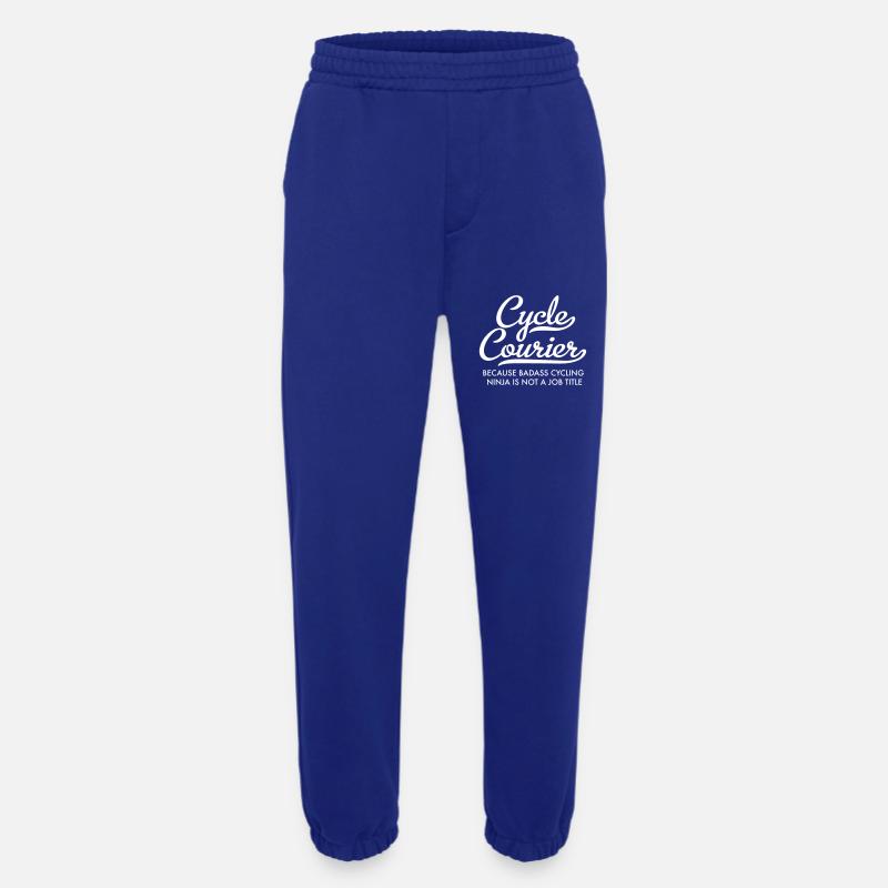 Bicycle courier - Heavyweight Jogging Pants - made by SPREAD  - Iconic Blue