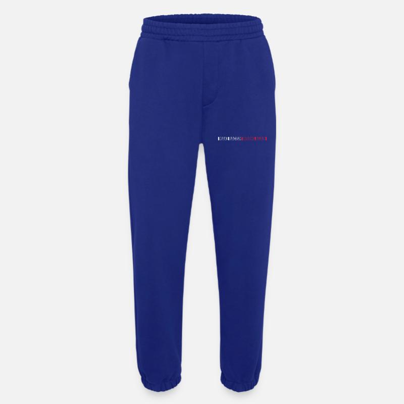 make racism wrong again - Heavyweight Jogginghose - made by SPREAD  - Iconic Blue