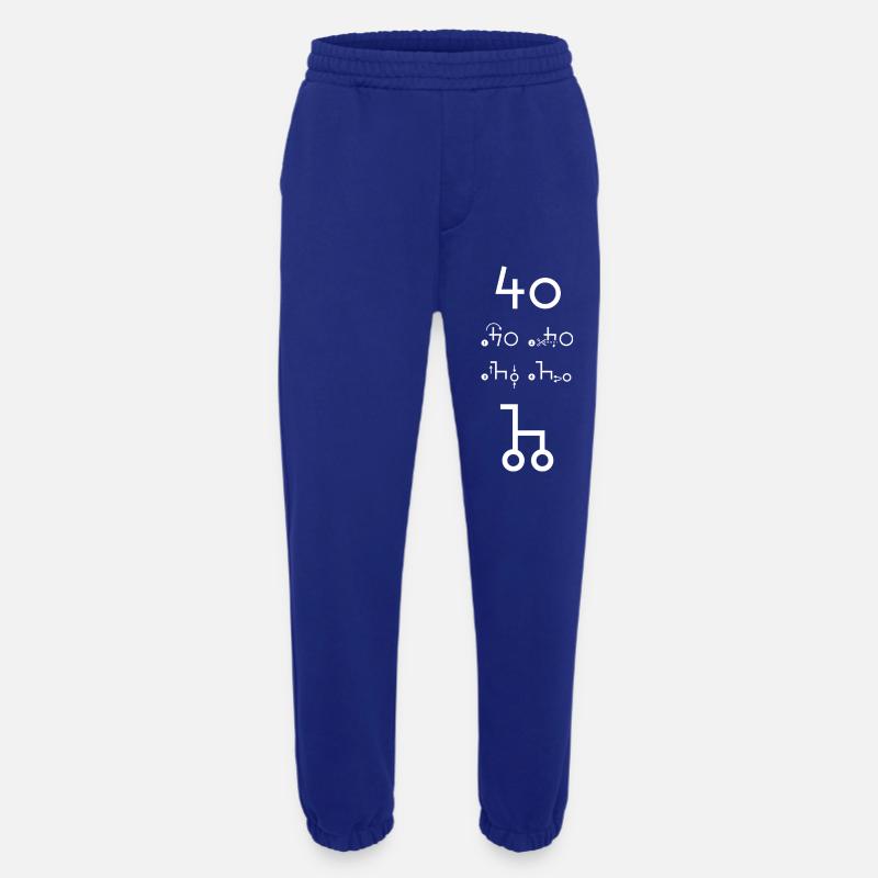 40Rollator - Heavyweight Jogginghose - made by SPREAD  - Iconic Blue