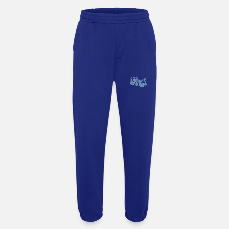Baggerfahrer Radlader Bagger - Heavyweight Jogginghose - made by SPREAD  - Iconic Blue