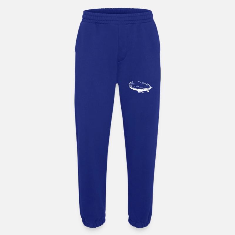 Silhouette eines Luftschiffs – Stilvolles - Heavyweight Jogginghose - made by SPREAD  - Iconic Blue