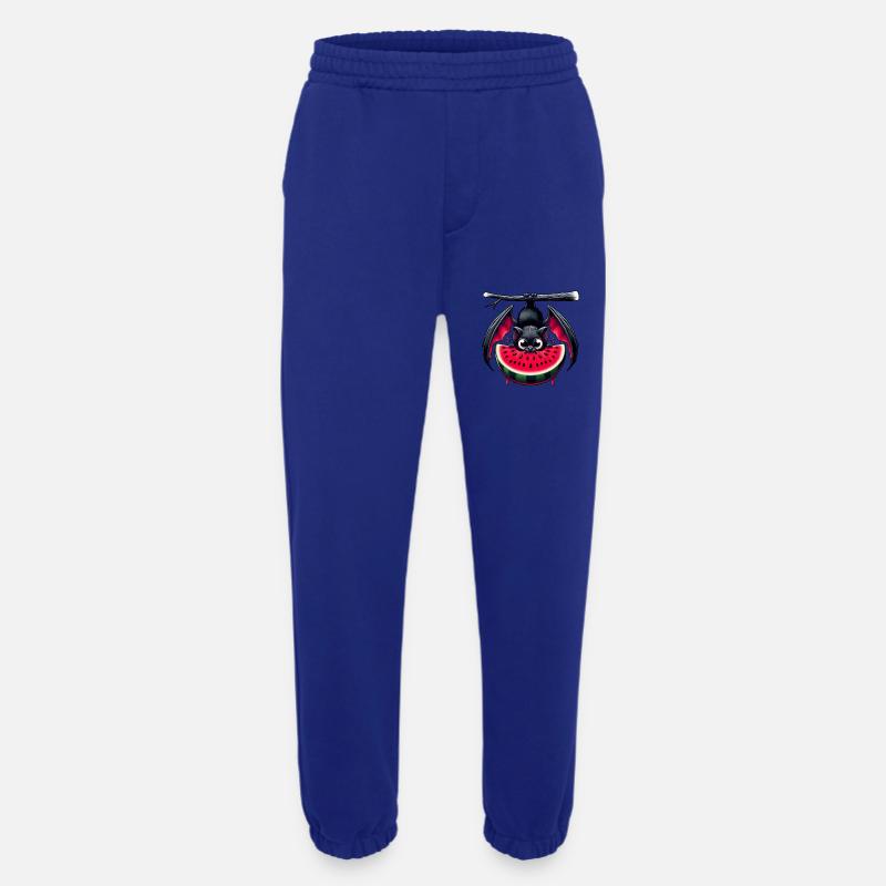 Fledermaus Sommerfrucht Melone - Heavyweight Jogginghose - made by SPREAD  - Iconic Blue