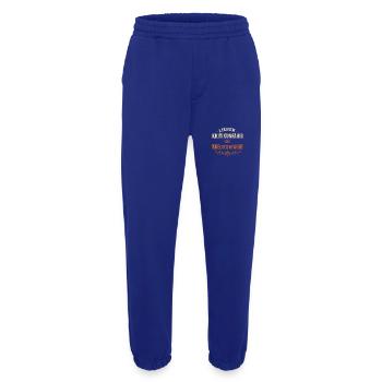 Better incapable of criticism than incapable of crediting - Heavyweight Jogging Pants - made by SPREAD  - Iconic Blue - Front