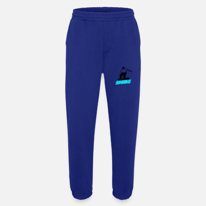 skiing - Heavyweight Jogginghose - made by SPREAD  - Iconic Blue