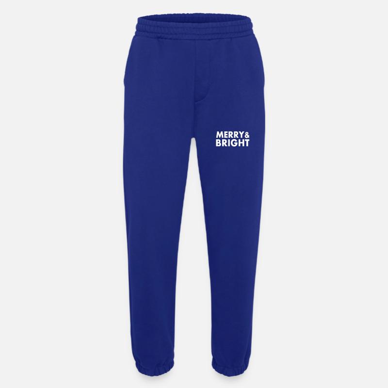Merry and bright - Heavyweight Jogginghose - made by SPREAD - Iconic Blue