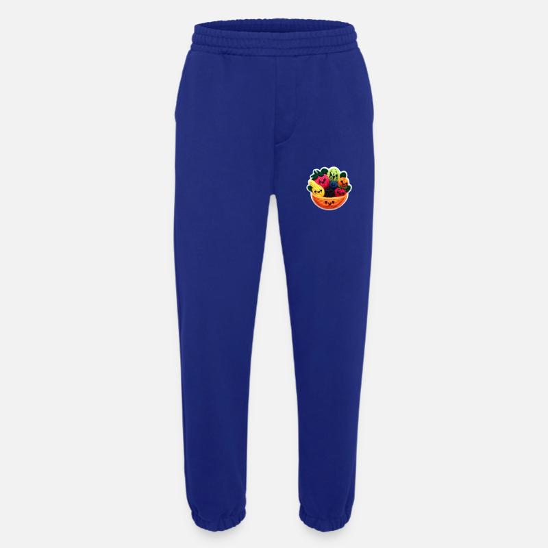 Fruit salad faces - Heavyweight Jogginghose - made by SPREAD  - Iconic Blue