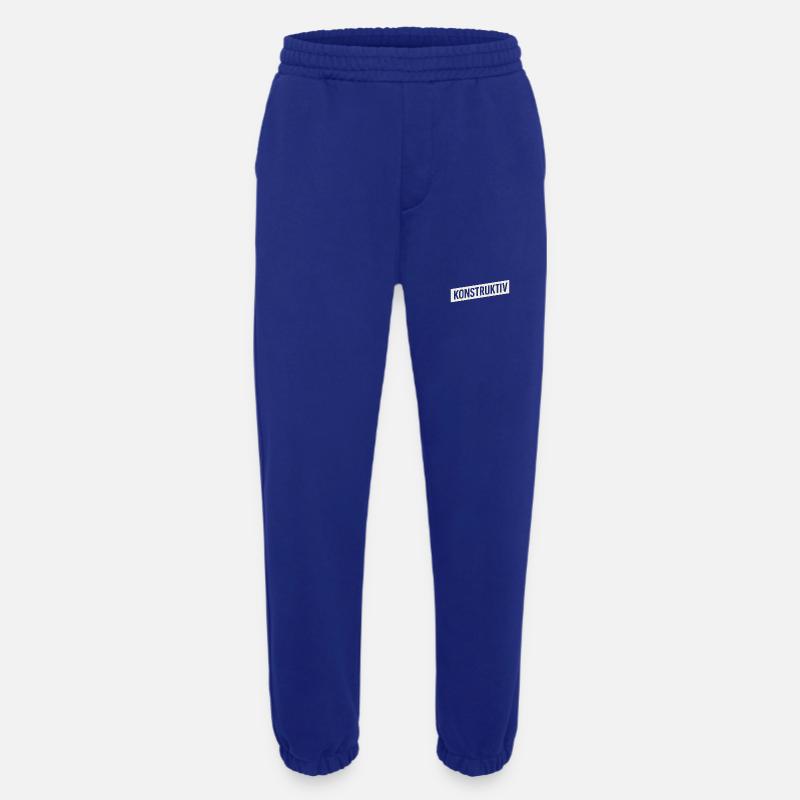 Constructive - Heavyweight Jogging Pants - made by SPREAD  - Iconic Blue