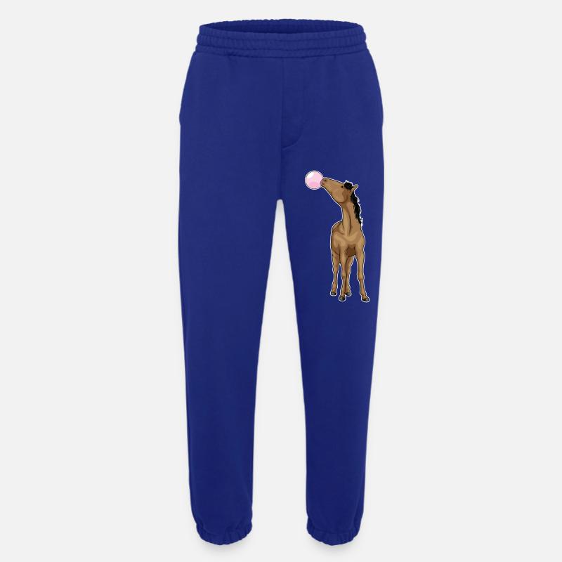 Pferd Kaugummi - Heavyweight Jogginghose - made by SPREAD - Iconic Blue