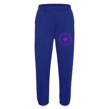 Neonspirale Netz Torus - Heavyweight Jogginghose - made by SPREAD  - Iconic Blue - Vorne