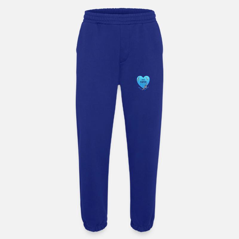 bester Vater - Heavyweight Jogginghose - made by SPREAD  - Iconic Blue