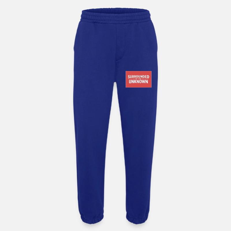Sourrounded by the unknown - Heavyweight Jogginghose - made by SPREAD  - Iconic Blue