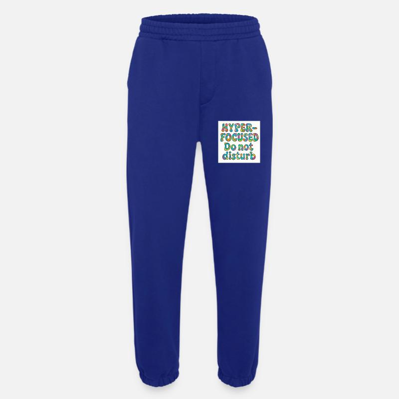 Conception hyper concentrée et sans déranger - Pantalon de jogging bio épais fabriqué en UE - Iconic Blue