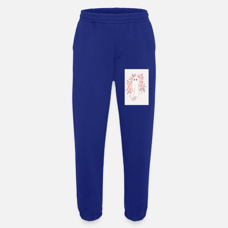 Pastellgeist mit Blumenkranz - Heavyweight Jogginghose - made by SPREAD - Iconic Blue