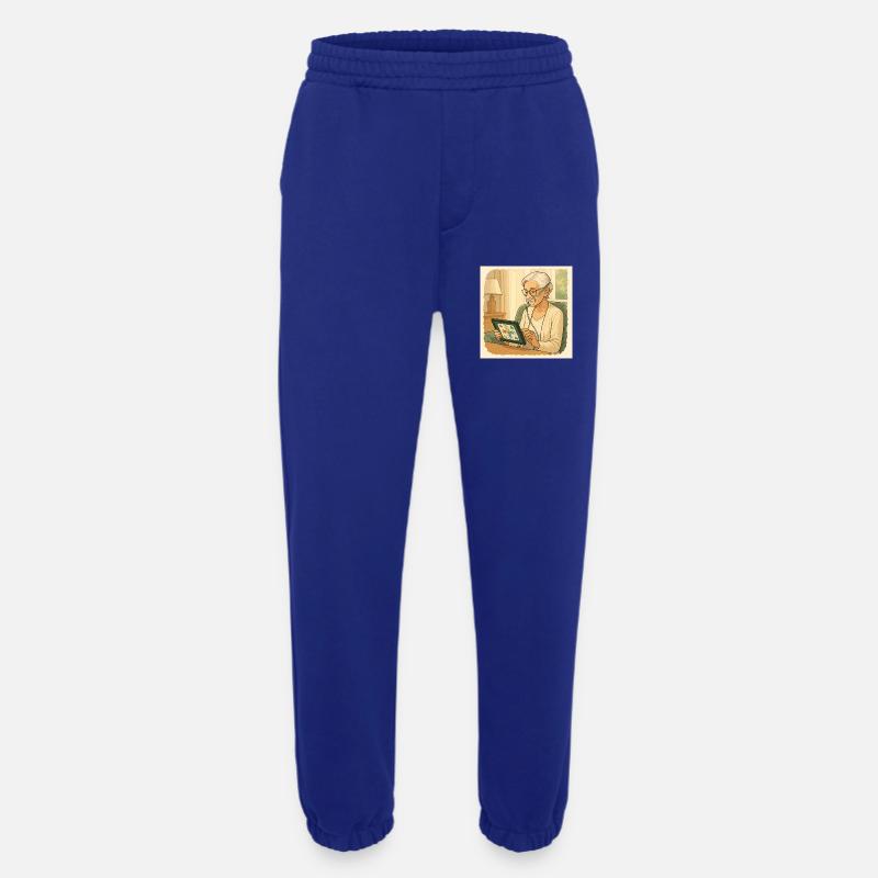Oma Karin  - Heavyweight Jogginghose - made by SPREAD  - Iconic Blue