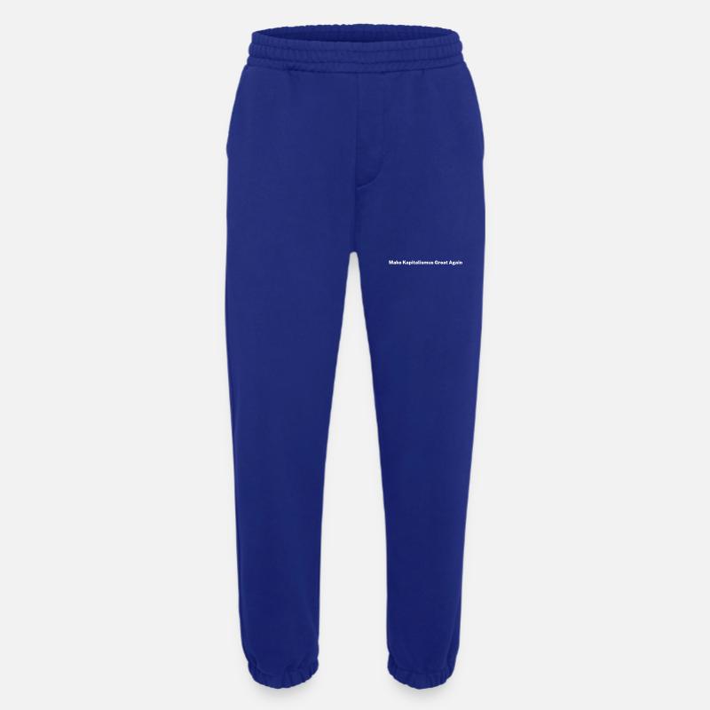 Make Capitalism Great Again - Heavyweight Jogging Pants - made by SPREAD - Iconic Blue