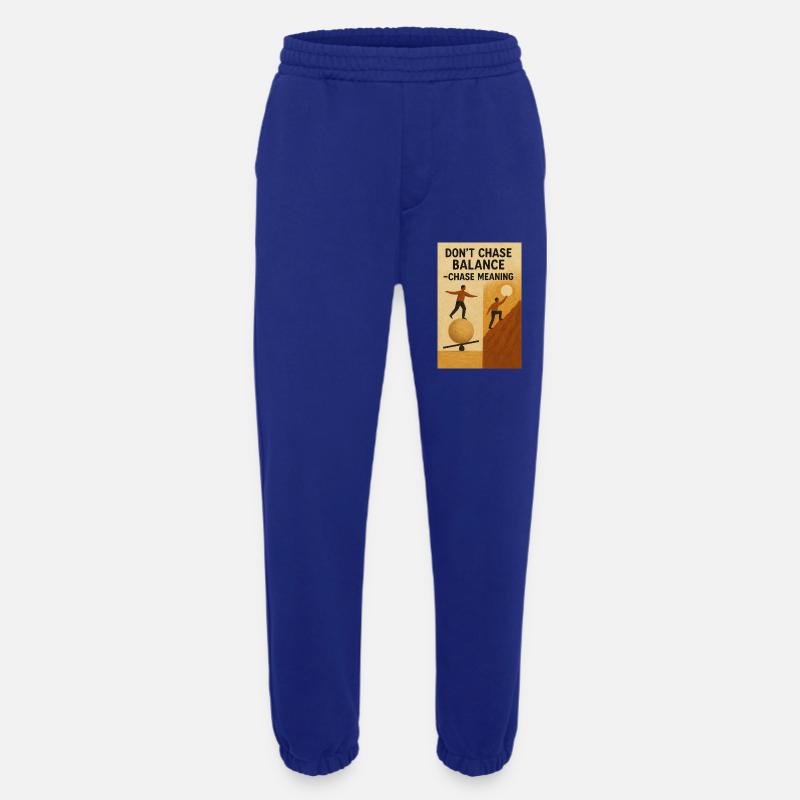 Gleichgewicht Sinnsuche - Heavyweight Jogginghose - made by SPREAD  - Iconic Blue